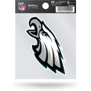 Rico Industries unisex NFL Philadelphia Eagles Small Static Cling Decal, Team Color, One Size US