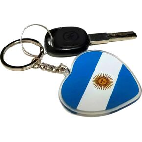 JAVD Argentina Flag Keychain - 2 Pack