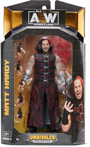 All Elite Wrestling AEW - 1 Figure Pack (Unrivaled Figure) W4 - Matt Hardy in Saudi Arabia