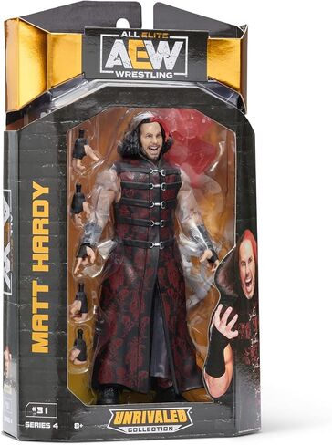 All Elite Wrestling AEW - 1 Figure Pack (Unrivaled Figure) W4 - Matt Hardy in Saudi Arabia