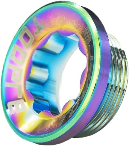 غطاء كرنك + دراجة M20X8 أداة مسامير MTB مسمار كرنك لسلسلة Shimano XT/XTR/SLX/Deore من مجموعة الكرنك بألوان متعددة (يتضمن مفتاح ألين) in Saudi Arabia