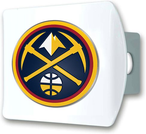 FANMATS 44100 NBA - غطاء ربط ملون لشيكاغو بولز - أبيض مع شعار معدني ثلاثي الأبعاد من الكروم - سهل التركيب على الشاحنة، وسيارات الدفع الرباعي، والسيارة - هدية مثالية لمحبي Die Hard NBA in Saudi Arabia
