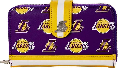 Loungefly NBA: Los Angeles Lakers Logo Snap Wallet in Saudi Arabia