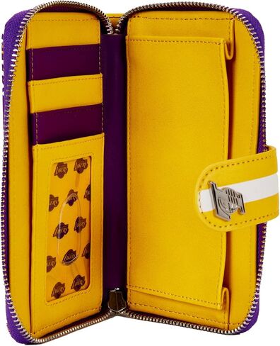 Loungefly NBA: Los Angeles Lakers Logo Snap Wallet in Saudi Arabia