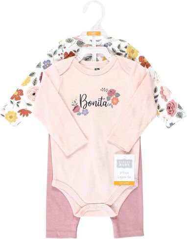 Hudson Baby Unisex Baby Cotton Bodysuit and Pant Set, Snuggle Bear Short Sleeve, Preemie in Kuwait