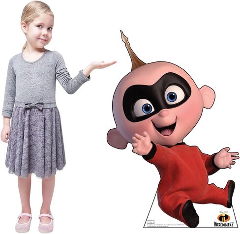 Cardboard People Jack Jack Life Size Cardboard Cutout Standup - Disney's Incredibles 2 in Saudi Arabia