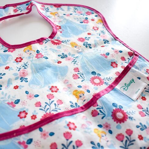 Bumkins Bibs for Girl or Boy, SuperBib Baby and Toddler for 6-24 Months, Essential Must Have for Eating, Feeding, Baby Led Weaning, Mess Saving Catch Food, Fabric in Kuwait