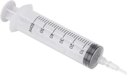 حقنة مانعة للتسرب للإطارات بدون أنابيب من DEWIN، أداة إزالة صمام الدراجة الأساسية مناسبة للستانز بدون أنابيب مانعة للتسرب وغيرها من المواد المانعة للتسرب، تتضمن قطعة واحدة من حاقن مانع التسرب، قطعتين من الأنابيب، قطعة واحدة أداة إزالة الصمام، 60 مل in Kuwait