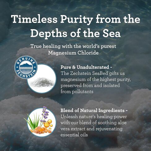 بخاخ زيت المغنيسيوم من جوروناندا (2 أونصة سائلة)، بخاخ مغنيسيوم موضعي مع الزيوت العطرية الطبيعية والصبار، يساعد على تخفيف ألم العضلات والاسترخاء، ولم يتم الإساءة إلى الحيوانات لتصنيعه in Kuwait