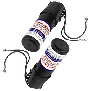 SPP6 Hard Start Capacitor for Air Conditioner - 115V Thru 288VAC Hard Relay/Start Kit Compatible with HVAC Compressor | Units from 4,000 to 120,000 | Increases 500% Compressor Torque (2 PCS)