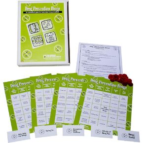 Drug Prevention Bingo Game for Teens