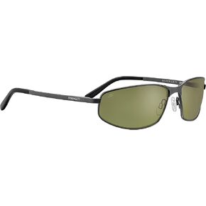 Serengeti - MATERA 2.0, Brushed Gunmetal, Saturn 555nm Polarized, Medium size sunglasses, Men sunglasses, Sport, Drivers, Watersports