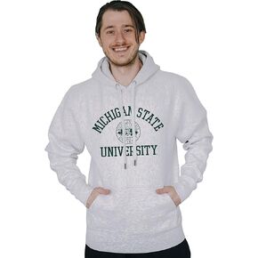 Blue 84 Men's Hoodie Heavyweight Grey