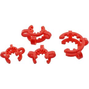 20PCS Four Sizes Plastic Laboratory Neck Clip Suitable for Fixing Frosted Mouth of Glass Instruments