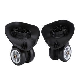 EVTSCAN Luggage Wheel, 2PZ PVC Rotella RICAMBIO PER Valigia Trolley RUOTE BAGAGLIO