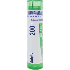 Boiron Sulphur 200X Md 80 Pellets for Skin Rash worsened by Heat and Water