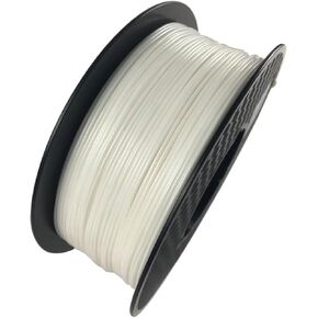 CC3D Flexible 55D TPE Filament Natural White 1.75mm 1KG Shore Hardness 95A Similar TPE Filament 3D Printer Filament FDM 3D Printing Material White Color