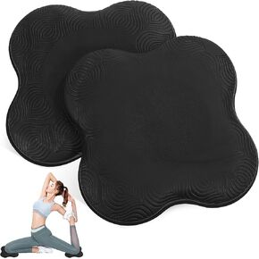 Happyyami 2 Pcs Yoga Knee Pads Yoga Cushion Yoga Kneeling Mat Yoga Knee Mat Exercise Mat For Elbows Wrist Hands