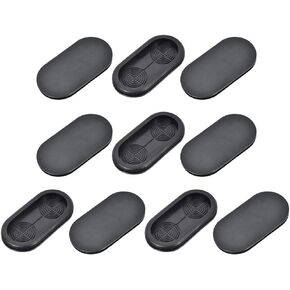 uxcell Wire Protector Oil Resistant Armature Oval Rubber Grommets 35x75mm Mounting Dia 10Pcs