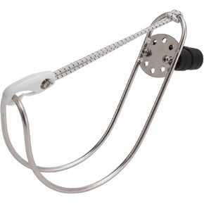 Life Ring Holder, Horseshoe Holder Any Angle Adjustment Facial Polishing Metallic Life Ring Holder for Boat Marine Hardware Horseshoe Holder Life Ring Boat Ring holde