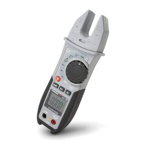 Steelman Pro 600-Volt/200-Ampere Heavy-Duty True-RMS Open Jaw Clamp Meter Tool for Automotive and Construction, Auto Range AC/DC Multimeter, Non-Contact Voltage Indicator, K-Type Thermocouple