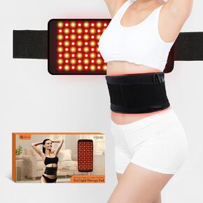 Infrared Red Light Therapy Belt for Body, Back Leg Pain Relief Device, Wearable Toning Body Wraps,Unique Birthday Christmas Gifts for Men Dad Women