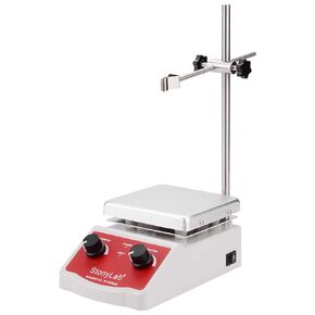 stonylab SH-2 Hotplate Magnetic Stirrer with Dual Control, 2L Capacity 100-2000 RPM Speed Magnetic Stirrer with 4.7 x 4.7 inch Hot Plate, Max 380℃, Rated Power 180W, 110V