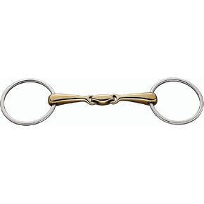 Dover Saddlery Herm Sprenger Copper Plus Double-jointed Loose Ring Snaffle Bit - 18mm