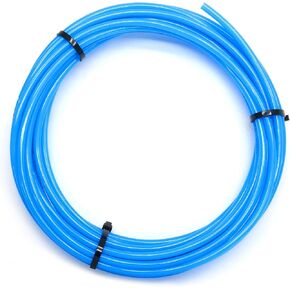 Biaungdo 1/8" OD Pneumatic Tubing Pipe, Black PU Air Tubing Pipe Air Brake Hose Line Tubing for Air Compressor Fitting, Water Fluid Transfer Tubing(10 Meter/32.8ft)