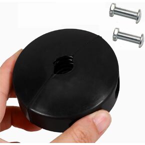 Ball Stopper for Air Hose Reels for 3/8" ID Air Hoses, Rubber Adjustable Hose Bumper Auto Rewind Retractable Hose Reel Stop Spring Cord Stopper (1Pcs)