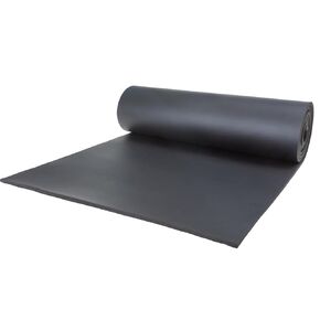 Foam Rubber Padding Neoprene Sponge Foam Rubber Non-Adhesive Neoprene Sheet, Cut to Size Foam Gasket Material for DIY Projects, Gaskets, and Crafts （1/4" Thick × 17" Wide × 80" Long）