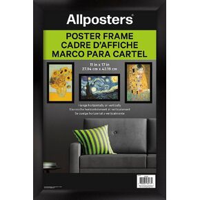 Trends International Allposters Collector's Edition Black Poster Frame (11" x 17") Poster Frame (11" x 17")