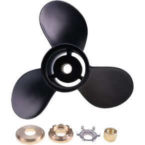 Propeller Prop 48-77346A45 RH 13 X 19 3 Blade Compatible with Mercury Mariner 60 Bigfoot 75 90 100 115 125 HP