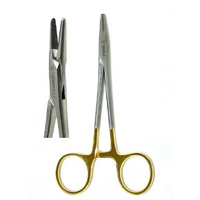Premium German Mayo Hegar Needle Holder Driver |Needle Driver with Tungsten Carbide Inserts Tip |Dental Ortho Needle Holder Locking| Sizes (Mayo HEGAR N/H 5.5")