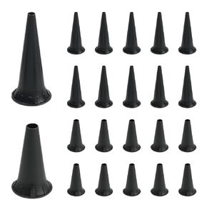 200 Pieces Plastic Otoscope Cover Disposable Ear Specula Otoscope Cover Universal Otoscope Specula Tips,2 Pack of 100 2.75/4.25mm Otoscope Replacement Tips for Adults