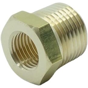 1 قطعة 3/8 "NPT الأنابيب أنثى x M22 x1.5 ذكر متري جلبة المخفض محول النحاس