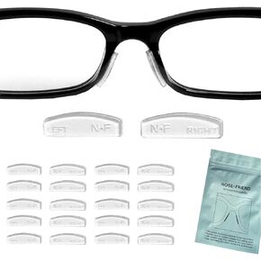 Dimension Lift & Grift Nose Pad Grips 10 Pairs Clear Glasses Sunglasses Nose Bridge (10)