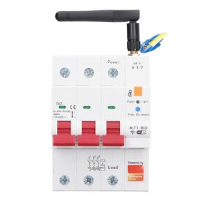 Metering Circuit Breaker, Metering Circuit Breaker 63A Remote Control Smart Leakage Switch AC400V Tuya APP, Miniature Circuit Breakers