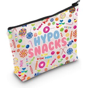 G2TUP Type 1 Diabetes Snack Bag Hypo Snacks Bag Emergency Snacks Kit T1d Warrior Gift Diabetic Supply Kit Diabetes Insulin Bag (Hypo)