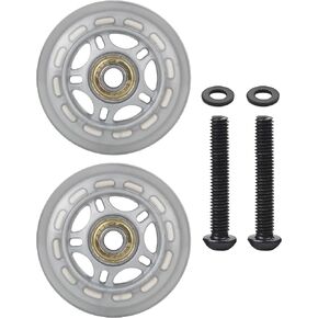 For Peloton Mobile Wheels Replacement Front Wheel Compatible with Peloton Exercise Bikes Peloton Parts and Accessories