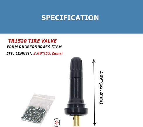 5 Pcs TR412 Black in Standard Length Stem Snap Rubber Valve Stems,for Off-Road Trucks ATV,SUVs,RVs with Tubeless 0.453in 11.5mm Rim Holes on Vehicles in Saudi Arabia