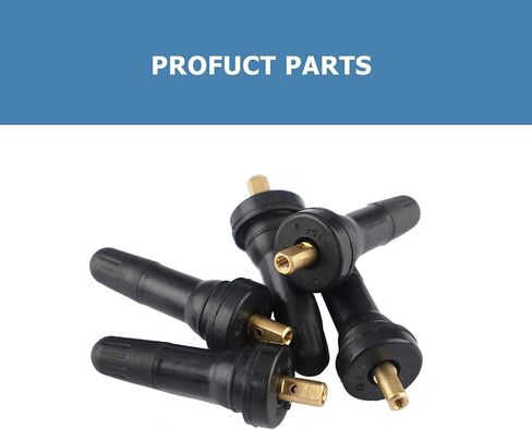 5 Pcs TR412 Black in Standard Length Stem Snap Rubber Valve Stems,for Off-Road Trucks ATV,SUVs,RVs with Tubeless 0.453in 11.5mm Rim Holes on Vehicles in Saudi Arabia