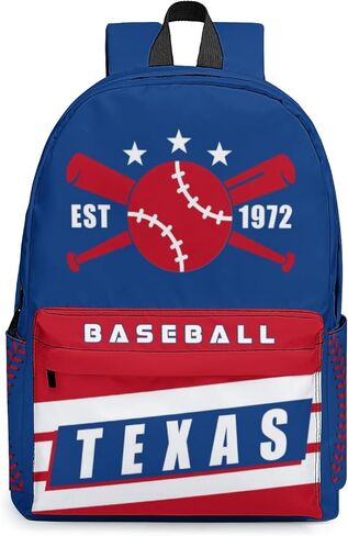 17" Backpack Baseball New York Casual Lightweight Large Capacity Bookbag Laptop Backpack Gifts for Fans Kids Man in Saudi Arabia