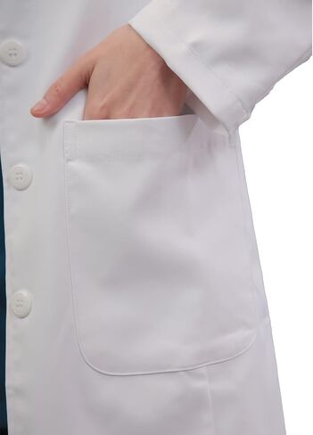 Men's Lab Coat, Long Sleeve White Lab Coat, Hospital Uniform, Men's White Lab Coat in Saudi Arabia