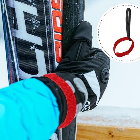 4 Pieces Sport Glove Strap Glove Leash Wrist Strap Ski Handcuff for Hanging Glove, Outdoor in Saudi Arabia
