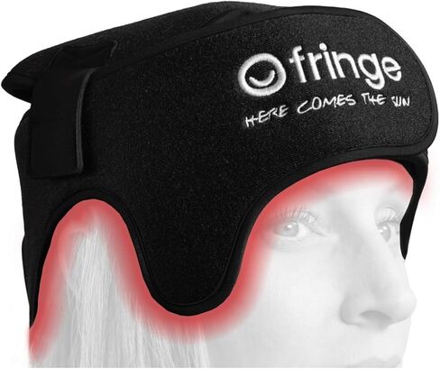 Fringe Red Light Therapy Wrap for Head & Hair, Both Red Light 660nm and Infrared Light 850nm, 360 LED Lights, Sports Recovery in Saudi Arabia
