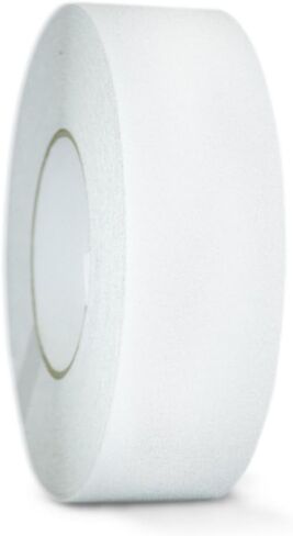 GGR Supplies T.R.U. NST-20C White Non-Skid Tape 2 in. Wide x 60 ft. Length Safety Way 60 Grit Anti Slip Traction Tape 32 Mil in Kuwait
