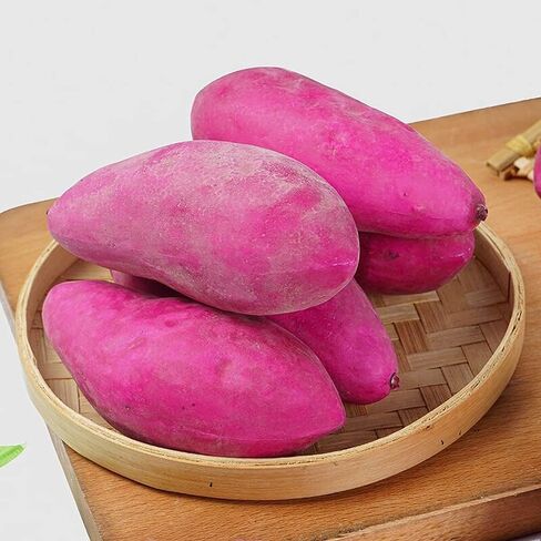 5 قطع من الخضروات المزيفة على شكل بطاطا حلوة صناعية لتزيين حفلات المطبخ المنزلي in Kuwait