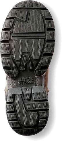 حذاء BASS OUTDOOR مصنوع من الجلد برباط ونعل داخلي مبطن مقاوم للماء للمشي لمسافات طويلة in Kuwait