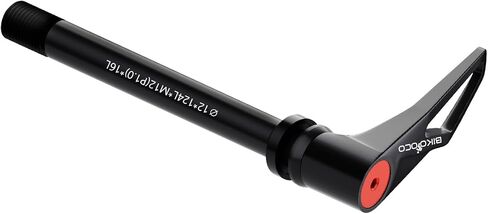 Bike Thru Axle Hub Adapter - 1.0mm Bike Hub Quick Release Thru-Axle for Booster Forks W/Handle - 12mm X 124mm/ 168mm/ 174mm in Saudi Arabia